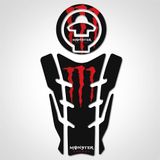 Yamaha Mt 25 Kırmızı Monster Tank Pad & Depo Kapak Pad