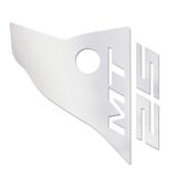 Yamaha Mt 25 Reflektif Beyaz Ön Cam Sticker
