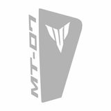 Yamaha Mt07 2014-2017 Uyumlu Beyaz Siperlik Sticker Set