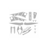 Yamaha Mt07 2014-2017 Uyumlu Beyaz Sticker Set MT07STC005