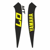 Yamaha Mt07 2014 - 2017 Uyumlu Sarı Depo Sticker Set MT07STC013