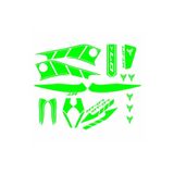 Yamaha Mt07 2014 - 2017 Uyumlu Yeşil Sticker Set MT07STC002