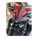 Yamaha MT25 YENİ KASA SPOR SPERLİK ÖN CAM (SİYAH-KIRMIZI)