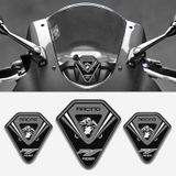 Yamaha R1 Üçlü Siyah Gri 3D sticker