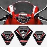Yamaha R25 Üçlü Siyah Kırmızı 3D sticker
