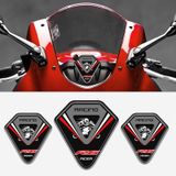 Yamaha R6 Üçlü Siyah Kırmızı 3D sticker