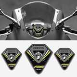 Yamaha R6 Üçlü Siyah Sarı 3D sticker