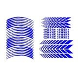 YAMAHA REFLEKTÖR MAVİ UYUMLU RACİNG ŞERİT