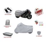 Yamaha SR400 Siyah Arka Çanta Uyumsuz Ultra Kalın Su Geçirmez Motor Brandası