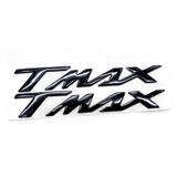 Yamaha Tmax Siyah Renk Damla Sticker Yazı