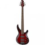 Yamaha TRBX605FM Translucent Dark Red Burst Bas Gitar