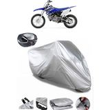 Yamaha Ttr 110 E Arka Çanta Uyumlu Motosiklet Brandası Lüx Kalite Kalın Yüksek Kalite - Gri