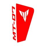 Yamaha Uyumlu Kırmızı Siperlik Sticker Set