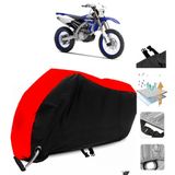 Yamaha WR 450 F Siyah Arka Çanta Uyumsuz Ultra Kalın Su Geçirmez Motor Brandası