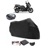 Yamaha X-Max 125 Iron Max Siyah Arka Çanta Uyumlu Motosiklet Branda Lüx Premium Kalite