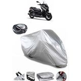 Yamaha X-Max 250 Abs Arka Çanta Uyumlu Motosiklet Brandası Lüx Premium Kalite - Gri