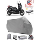 Yamaha X-Max 250 Abs Gri Motorsiket Brandası Motor Örtüsü Çadır Su Geçirmez Motosiklet Kılıfı Motor Brandası - Gri- Arka Çanta UYUMSUZ