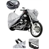 Yamaha X-Max 250 Gri Motosiklet Brandası Arka Çanta Uyumlu