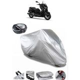 Yamaha X-Max 250 Iron Max Abs Arka Çanta Uyumlu Motosiklet Brandası Lüx Kalite Kalın Yüksek Kalite - Gri