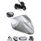 Yamaha X-Max 250 Iron Max Abs Arka Çanta Uyumlu Motosiklet Brandası Lüx Premium Kalite - Gri