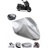 Yamaha X-Max 250 Momodesign Arka Çanta Uyumlu Motosiklet Brandası Lüx Premium Kalite - Gri