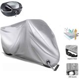 Yamaha X-Max 250 Tech Max Gri Motosiklet Brandası-Arka Çanta Uyumlu- Kilit Uyumlu