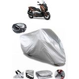 Yamaha X-Max 300 Abs Arka Çanta Uyumlu Motosiklet Brandası Lüx Kalite Kalın Yüksek Kalite - Gri