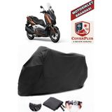Yamaha X-Max 300 Iron Max Branda Siyah Motosiket Brandası Motor Örtüsü Çadır Su Geçirmez Motosiklet Kılıfı Motor Brandası,lastikli,taşıma Torbalı - Arka Çanta UYUMSUZ