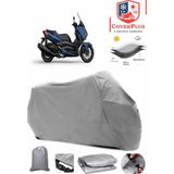 Yamaha X-Max 400 Abs Branda Gri Motosiket Brandası Motor Örtüsü Çadır Su Geçirmez Motosiklet Kılıfı Motor Brandası,lastikli,taşıma Torbalı - Arka Çanta UYUMSUZ