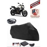 Yamaha Xj 600 Diversion Branda Siyah Arka Çanta Uyumlu(Topcase) Motosiket Brandası Motor Örtüsü Çadır Su Geçirmez Motosiklet Kılıfı Motor Brandası,lastikli,taşıma Torbalı