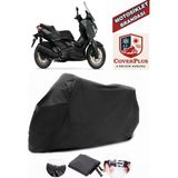 Yamaha Xmax 300 Tech Max Branda Siyah Motosiket Brandası Motor Örtüsü Çadır Su Geçirmez Motosiklet Kılıfı Motor Brandası,lastikli,taşıma Torbalı - Arka Çanta UYUMSUZ