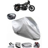 Yamaha XV950 Racer Arka Çanta Uyumlu Motosiklet Brandası Lüx Kalite Kalın Yüksek Kalite - Gri
