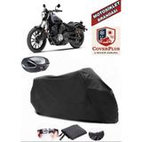 Yamaha Xvs 950 Cu Branda Siyah Arka Çanta Uyumlu(Topcase) Motosiket Brandası Motor Örtüsü Çadır Su Geçirmez Motosiklet Kılıfı Motor Brandası,lastikli,taşıma Torbalı
