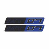 Yamaha Yamha Mt07 Uyumlu Mavi 15X2 Cm Damla Sticker MT07STC016