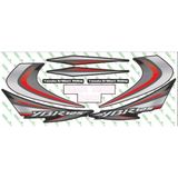 Yamaha Ybr 125 2010 Kırmızı Sticker Set