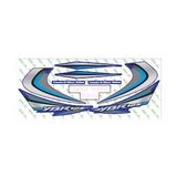 Yamaha Ybr 125 2010 Uyumlu Mavi Sticker Set