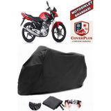 Yamaha Ybr 125 Branda Siyah Motosiket Brandası Motor Örtüsü Çadır Su Geçirmez Motosiklet Kılıfı Motor Brandası,lastikli,taşıma Torbalı - Arka Çanta UYUMSUZ