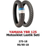 Yamaha Ybr 125 Motosiklet Lastik Seti 275-18 Tt ve 90/90-18 Tl