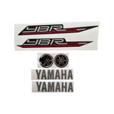 Yamaha YBR125 Esd Depo Sticker Set Kırmızı-Siyah