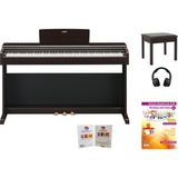 Yamaha YDP105R Gülağacı Dijital Piyano (Tabure, Kulaklık, Piyano Metodu, Nota Oyun Kartları)