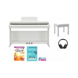 Yamaha Ydp145wh Piyano Seti -tabure+kulaklık+piyano Metoları