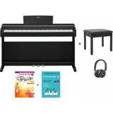 Yamaha YDP165B Siyah Dijital Piyano Seti (Tabure-Kulaklık-Piyano Metodları Hediye)