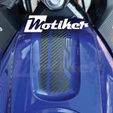 Yamaha Yzf R25 Depo Üstü Karbon Sticker Etiket Modeli