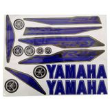 Yamaha Yzf R25 Sticker Seti Mavi Siyah