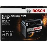 YAMAHAXJ-6AKÜ Bosch FA121 Agm Motosiklet Aküsü 12V 8AH 115A Bakımsız Factory Activated (YT9B-BS)