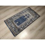 Yamalı Home Halı Sarayı Sihir Namazlık Seccade - 80 x 125 cm - Mavi