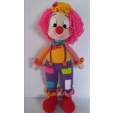 Yamalı Şirin Palyaço Amigurumi Organik Oyuncak