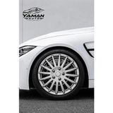 Yaman Auto Fiat Egea 14 Inç Uyumlu Jant Kapağı 4 Adet F012 - Gri