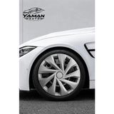Yaman Auto Fiat Egea 14 Inç Uyumlu Jant Kapağı 4 Adet F014 - Gri
