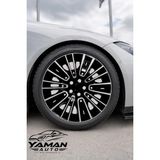 Yaman Auto Fiat Egea 15 Inç Uyumlu Jant Kapağı 4 Adet F027 - Gri